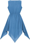 Robyn Midi Chemise Limited Edition Aegean Blue