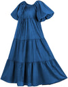 Belle Maxi Chemise Limited Edition Blues